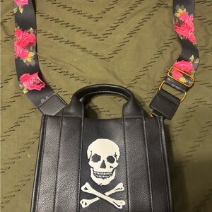 Betsey Johnson retired skull crossbody bag